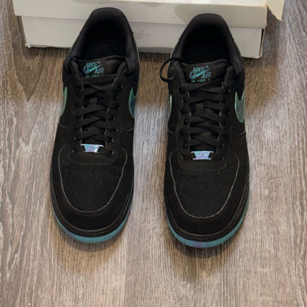 Nike AF1 Low Marble Swoosh Pack Black